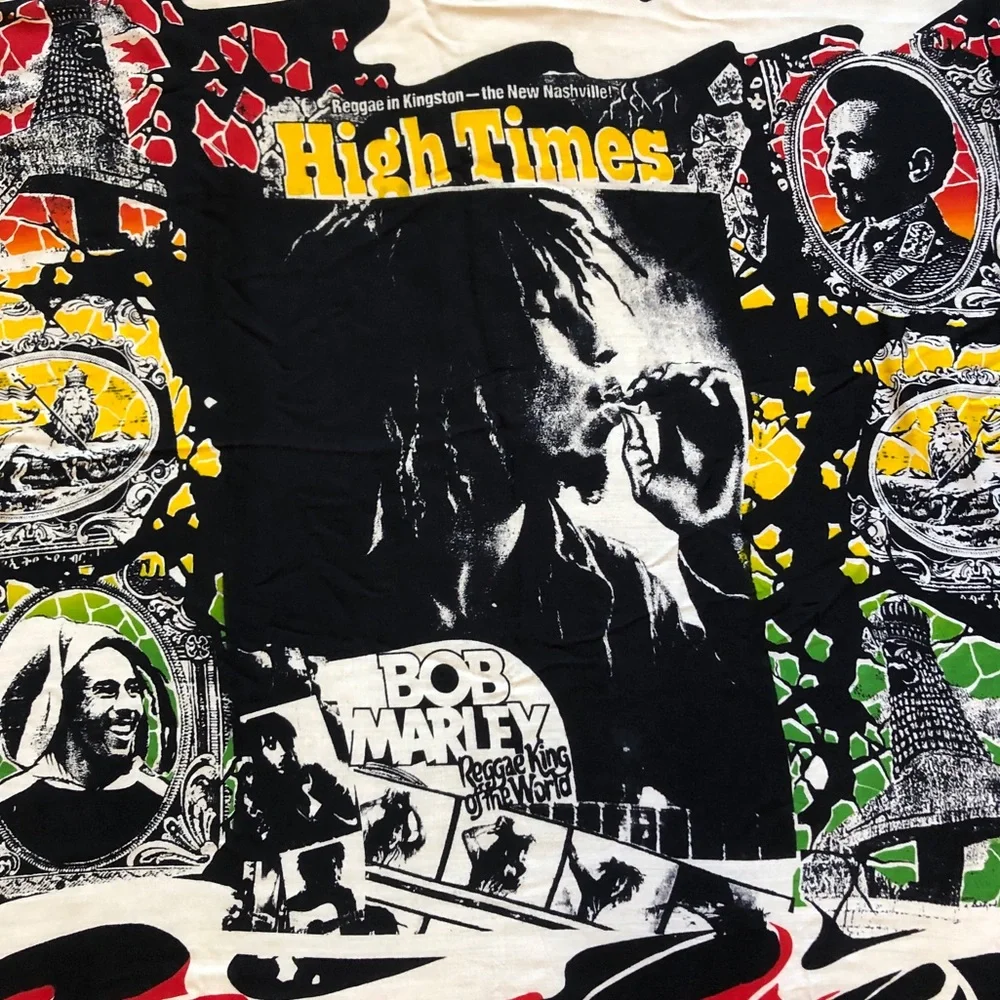 Bob Marley High Times Reggae King Of The World Wall Art/Scarf